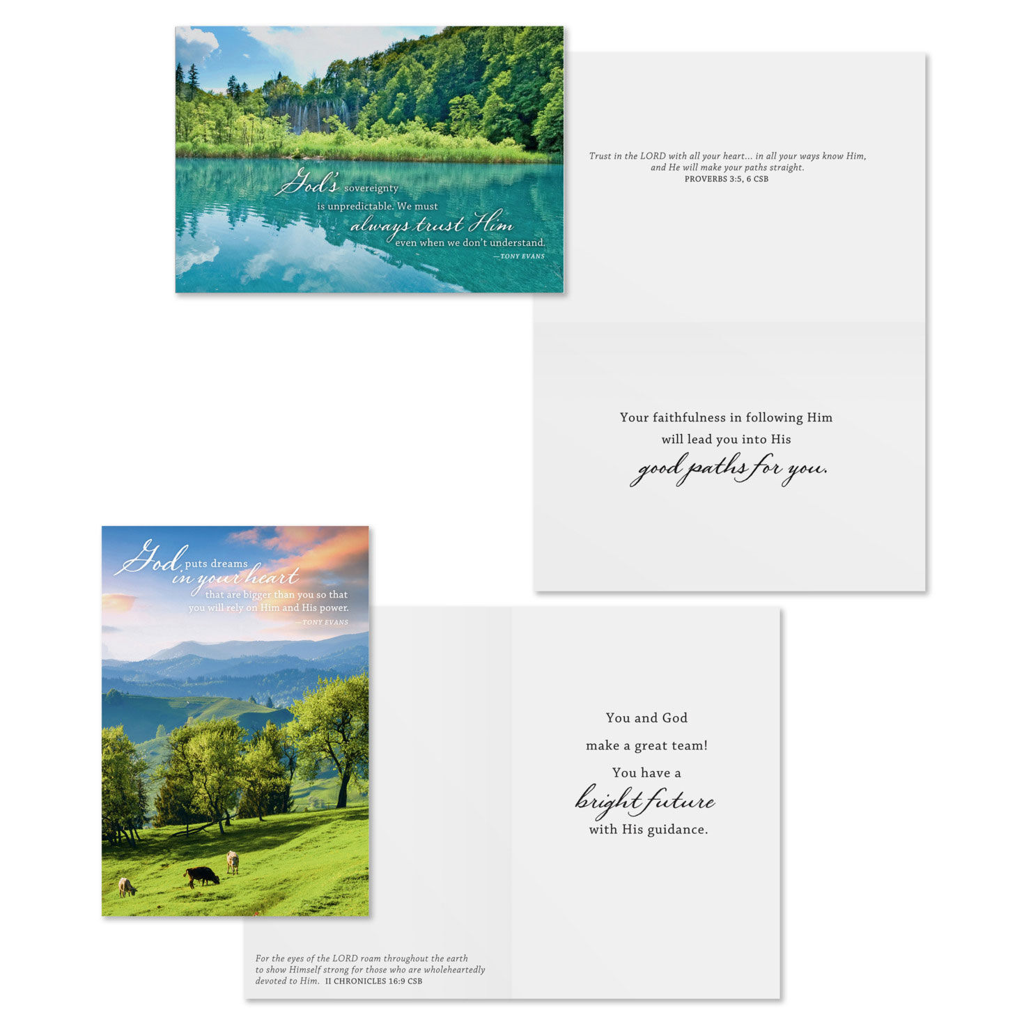 Tony Evans DaySpring Encouragement Cards Assortment Card Front with Sentiment image number 4