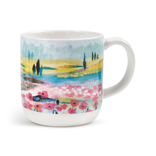 Demdaco ArtLifting Poppy Keshi Mug, 