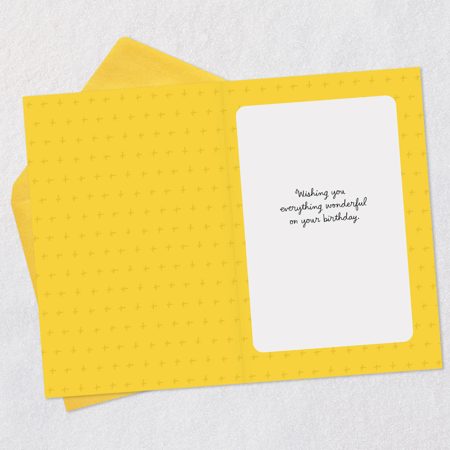 Colorful Balloons Happy Birthday Card Open card with envelope image number 3