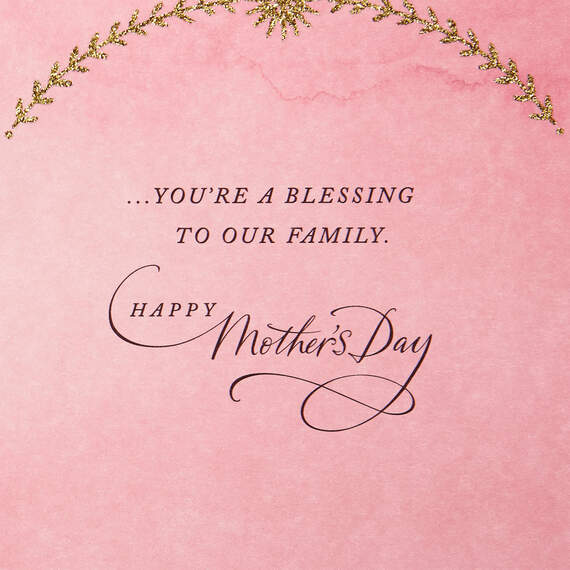 You're a Blessing Mother's Day Card for Daughter-in-Law, , large image number 2