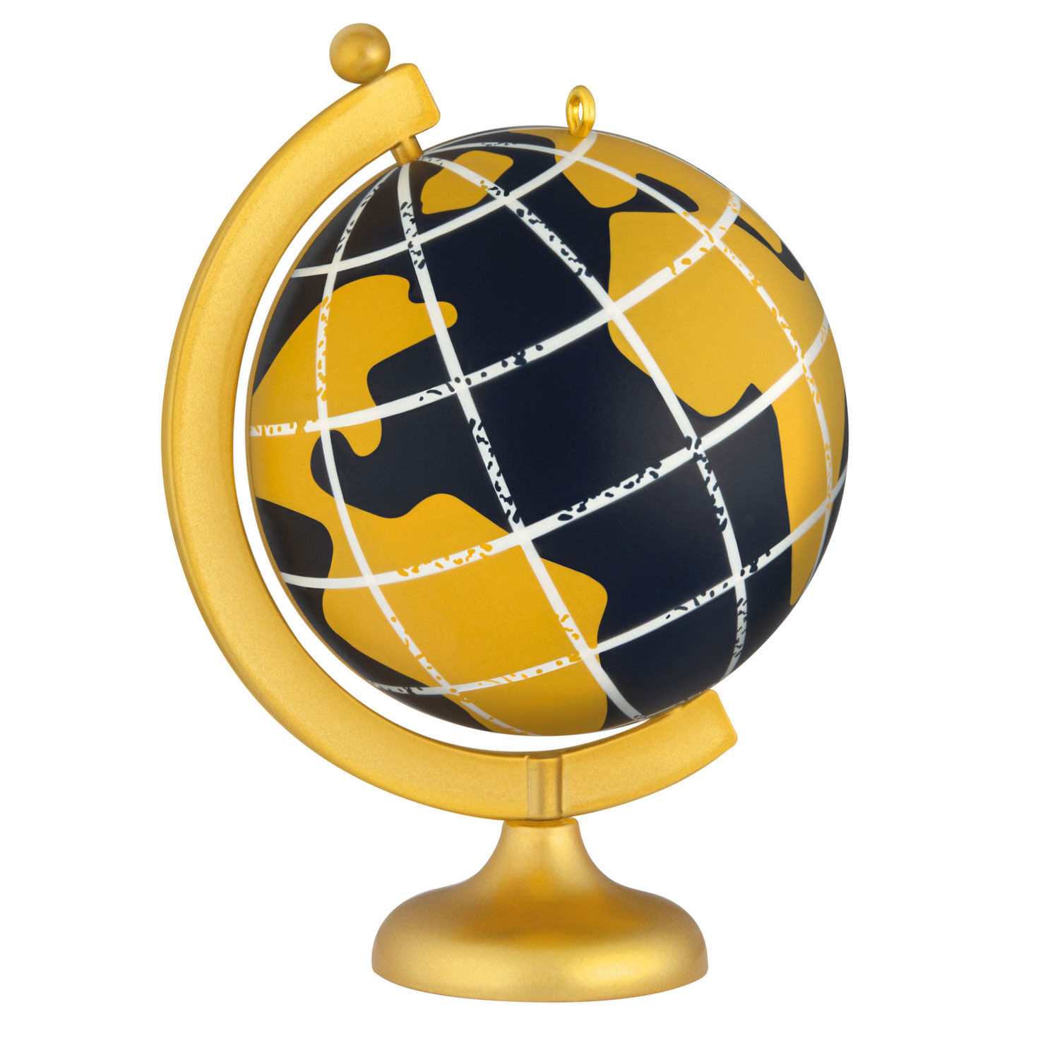Graduate on Globe Personalized Photo Ornament Back image number 6