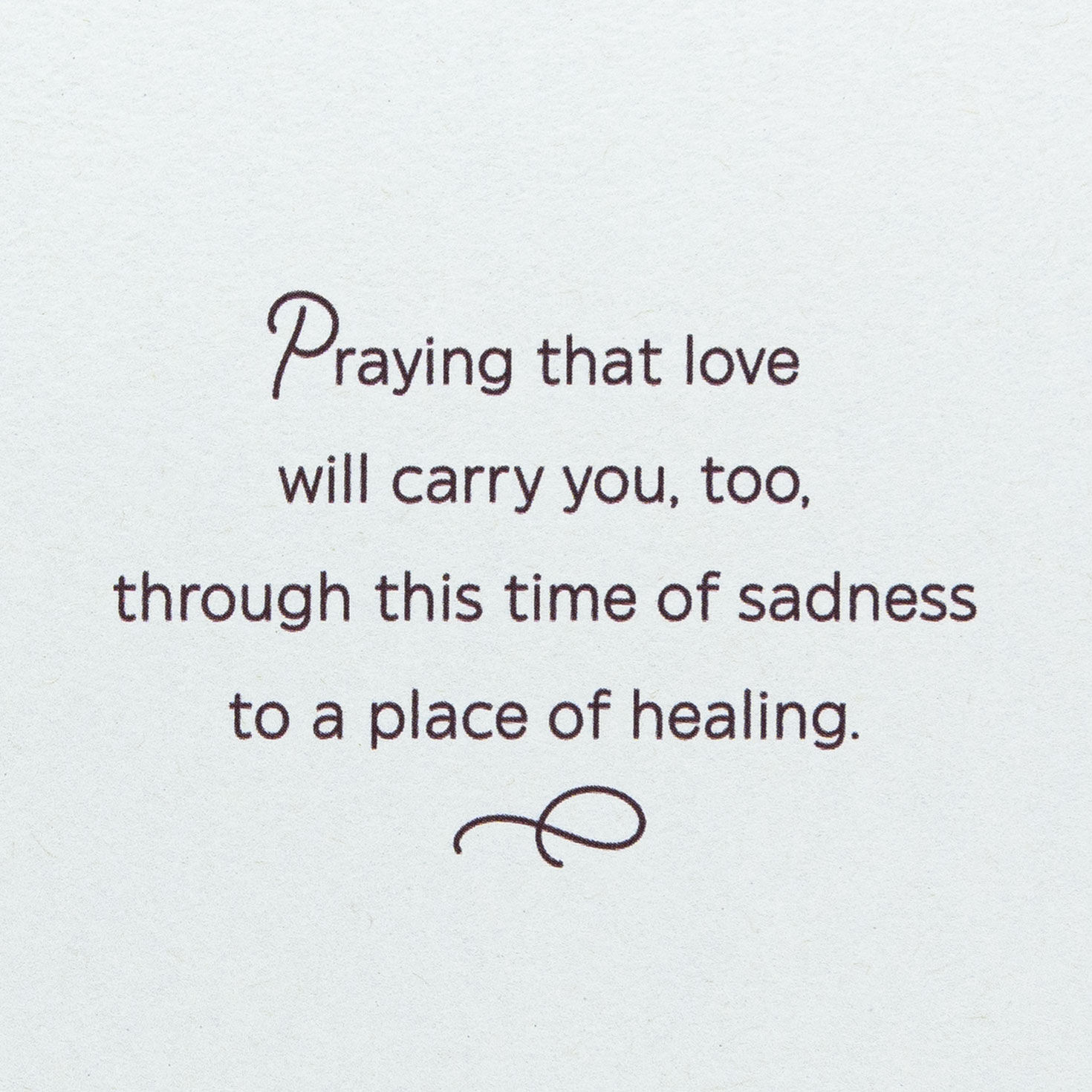 Praying That Love Will Carry You Sympathy Card for only USD 5.59 | Hallmark