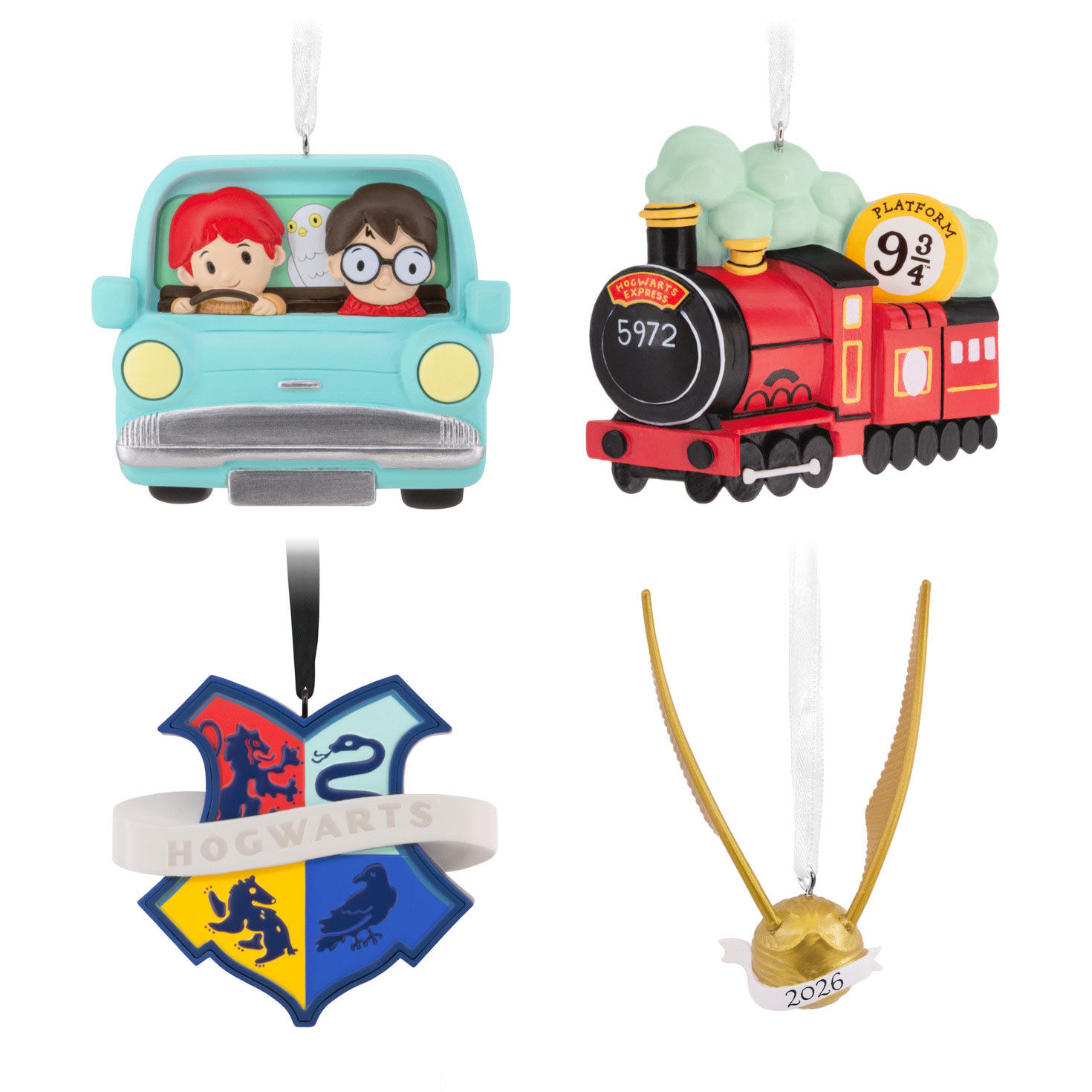Harry Potter™ Hallmark Ornaments, Set of 4