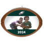 NFL Football Philadelphia Eagles Text and Photo Personalized Ornament, , large image number 1