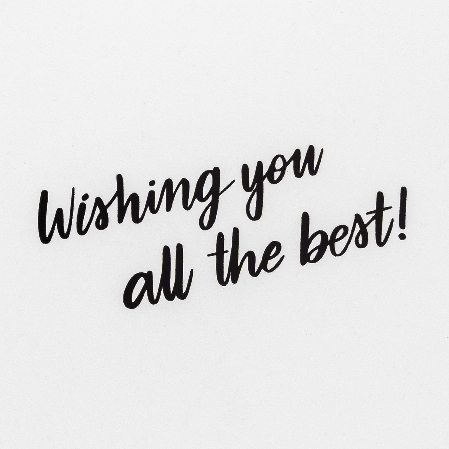 Tropical Flowers and Brushstroke Lettering Goodbye Card Sentiment image number 2