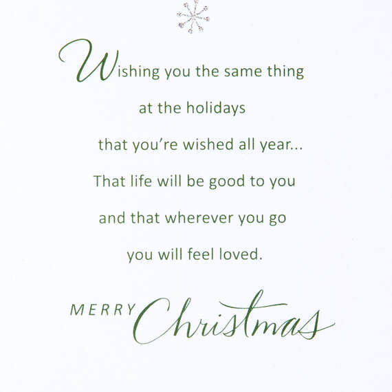 Love and Joy Christmas Card for Grandson, , large image number 2