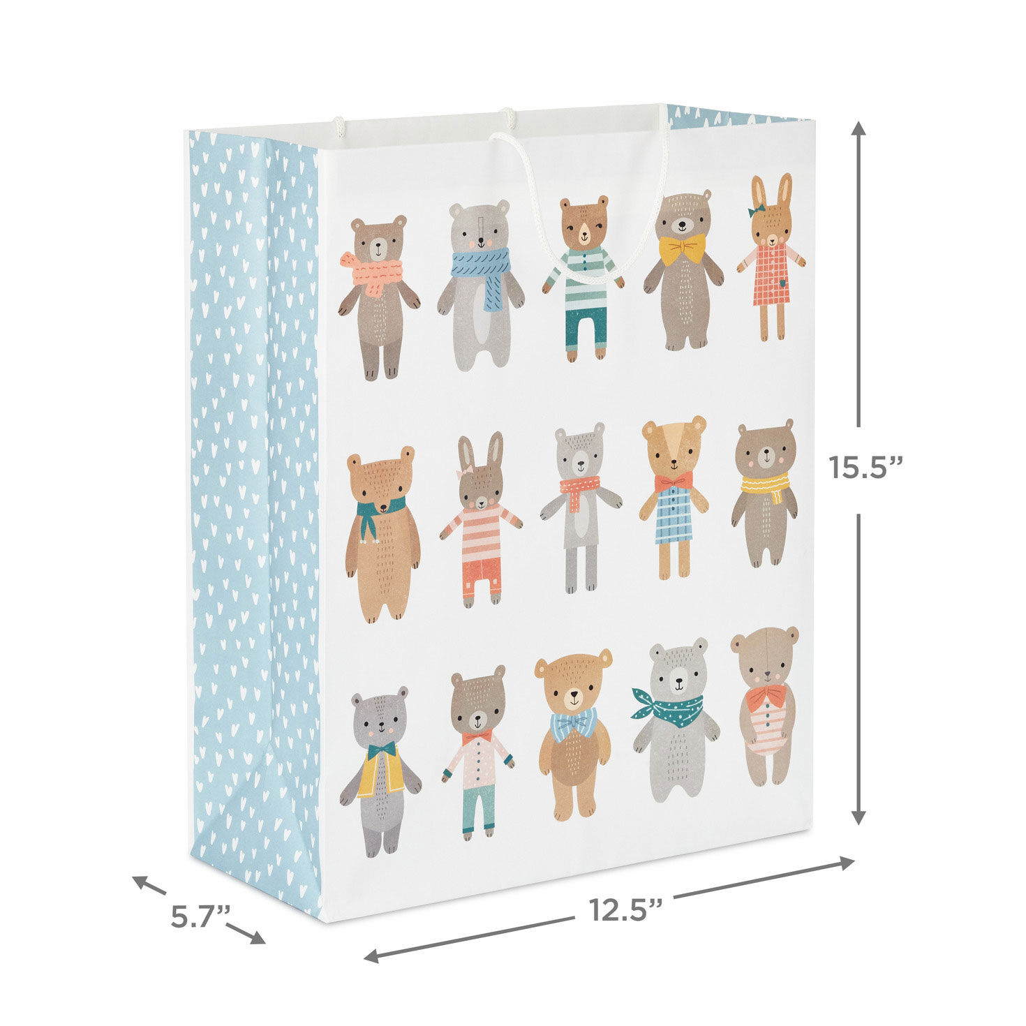 15.5" Dapper Bears and Bunnies Extra-Large Gift Bag for only USD 5.49 | Hallmark