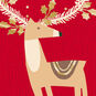 Gold Deer on Red Money Holder Christmas Cards Pack Cover Detail image number 6