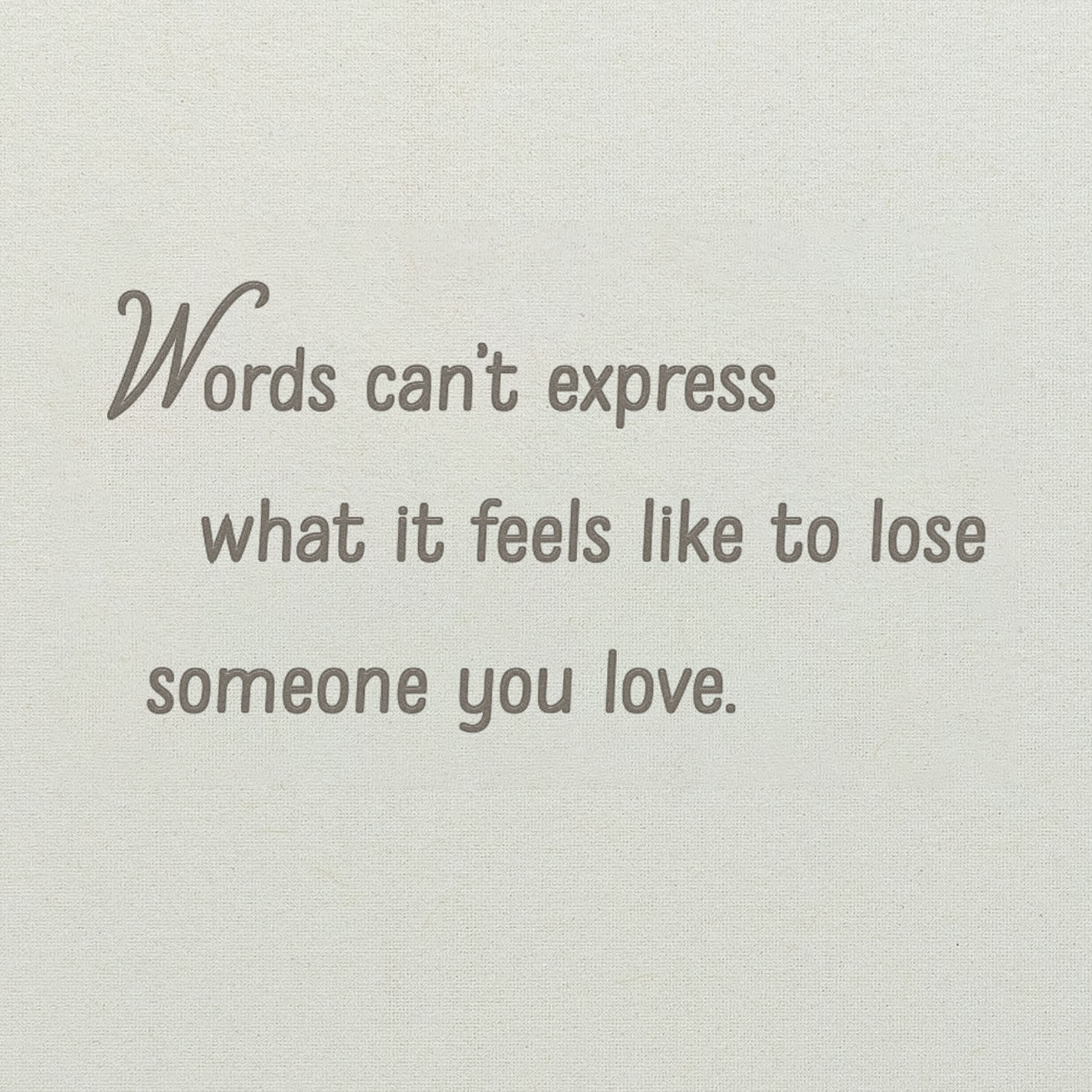 Hope, Comfort and Peace Sympathy Card for only USD 5.59 | Hallmark