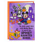 Disney Mickey Mouse Haunted House Halloween Card, , large image number 1