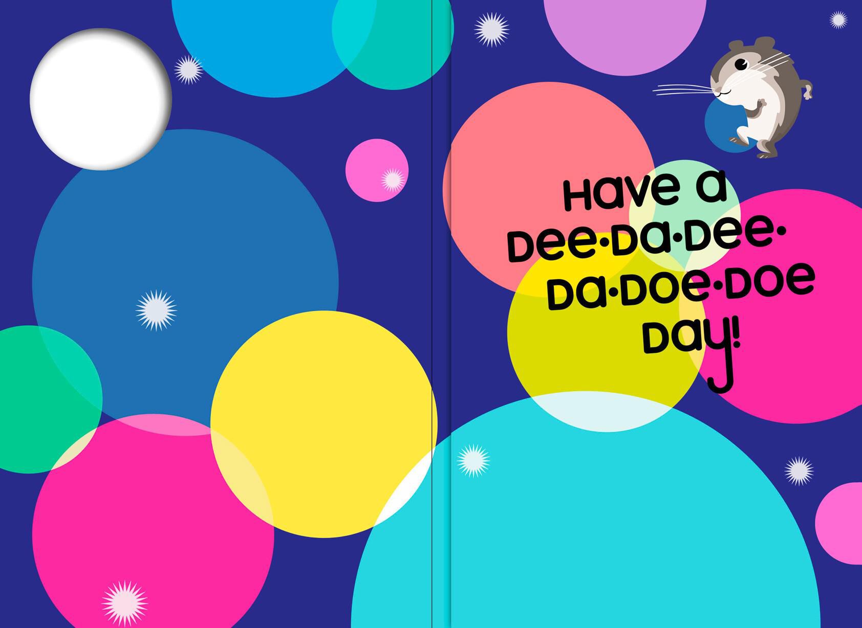 Hamster Dance Birthday Card