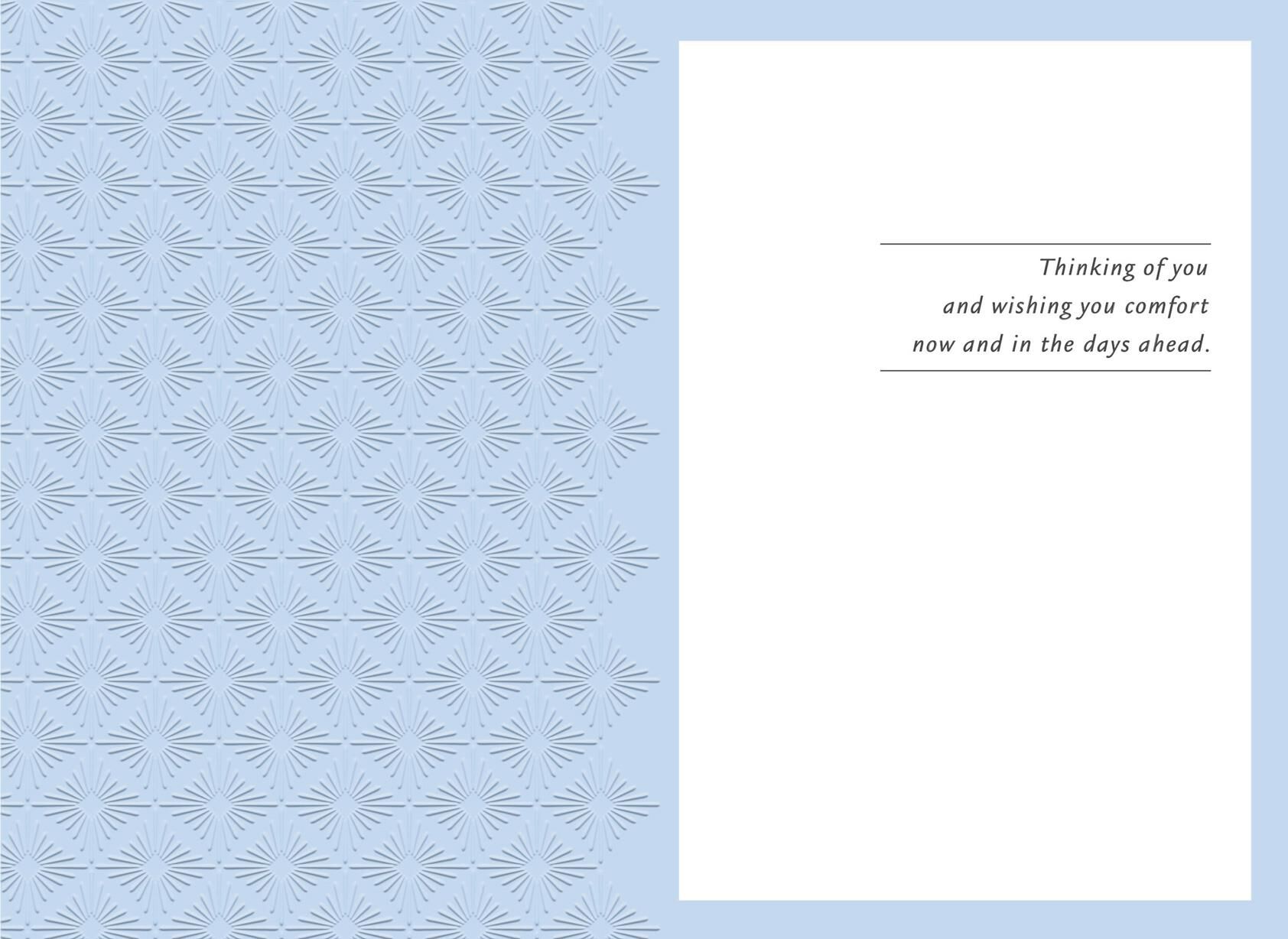 Peace and Love Sympathy Card