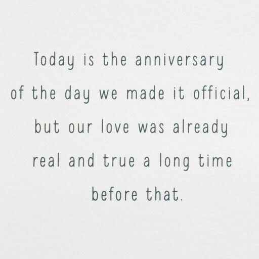 Celebrating Us Anniversary Card, 