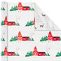 Rustic Winter Reversible Christmas Wrapping Paper  image number 6