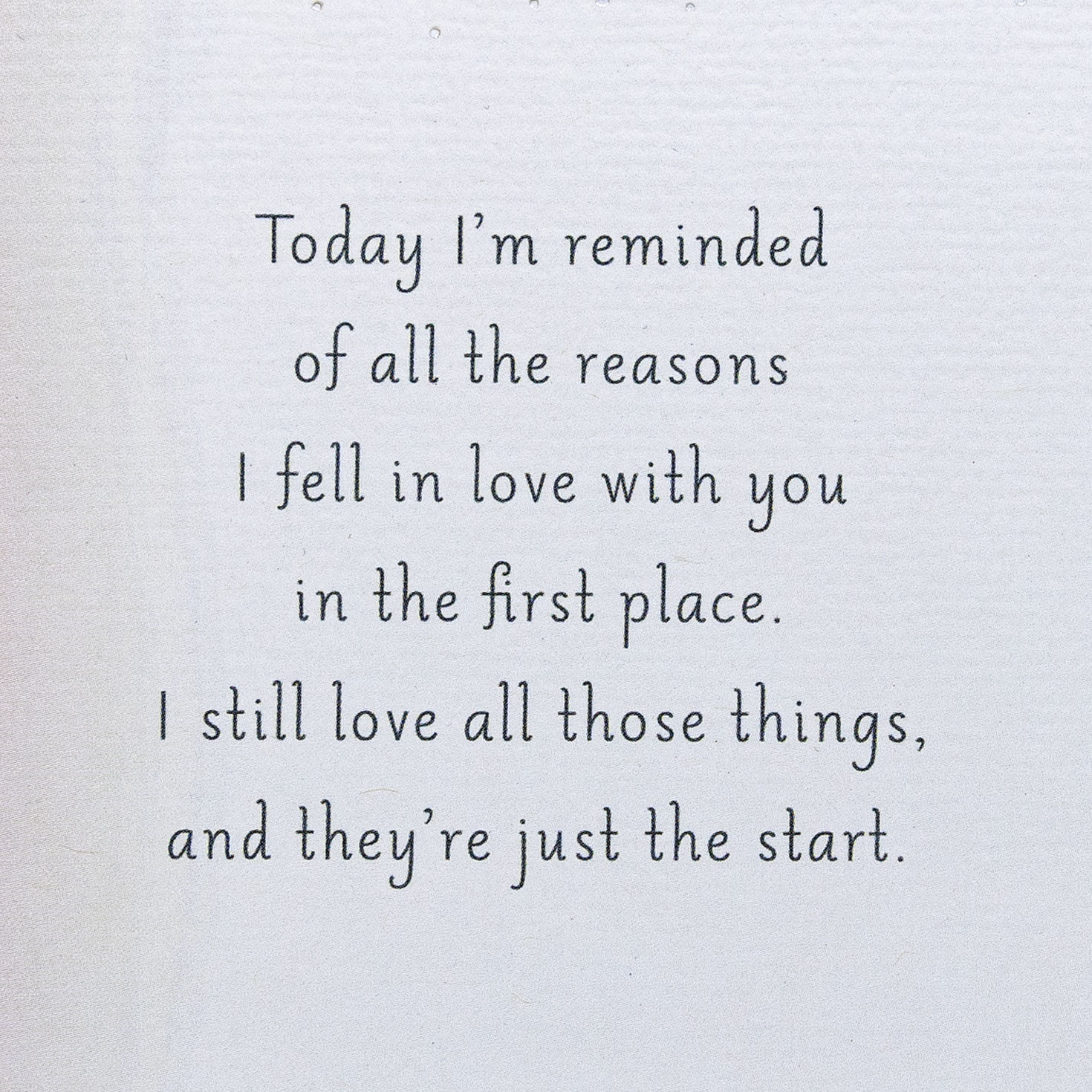Pink Hearts Love Anniversary Card sentiment image number 2