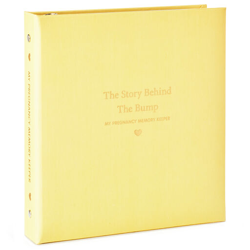 The Story Behind The Bump Pregnancy 3-Ring Memory Keeper, 