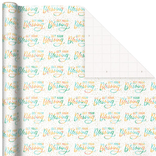 Get Your Blessing Wrapping Paper, 20 sq. ft., 