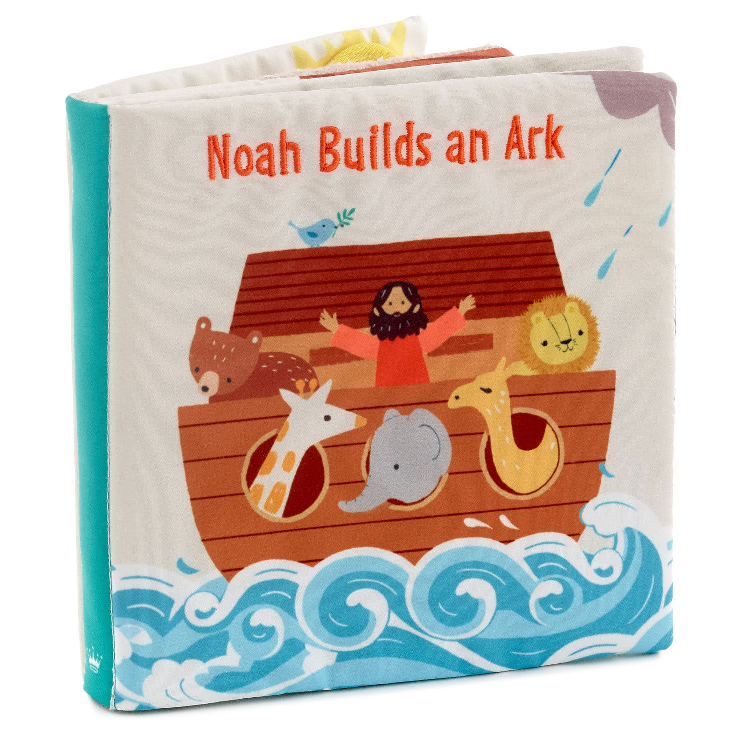 Noah Builds an Ark Plush Cloth Baby Book for only USD 19.99 | Hallmark
