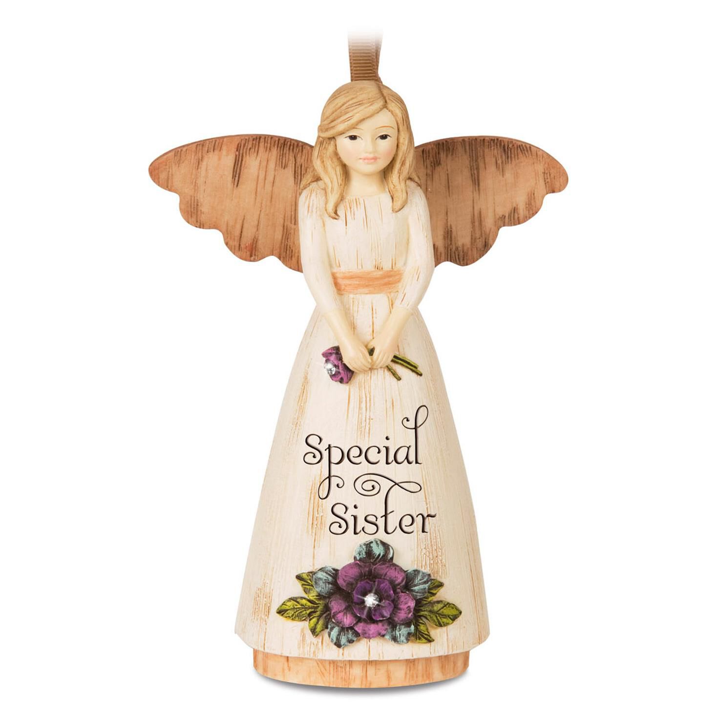 Special Sister Angel Figurine Ornament, , large image number 1