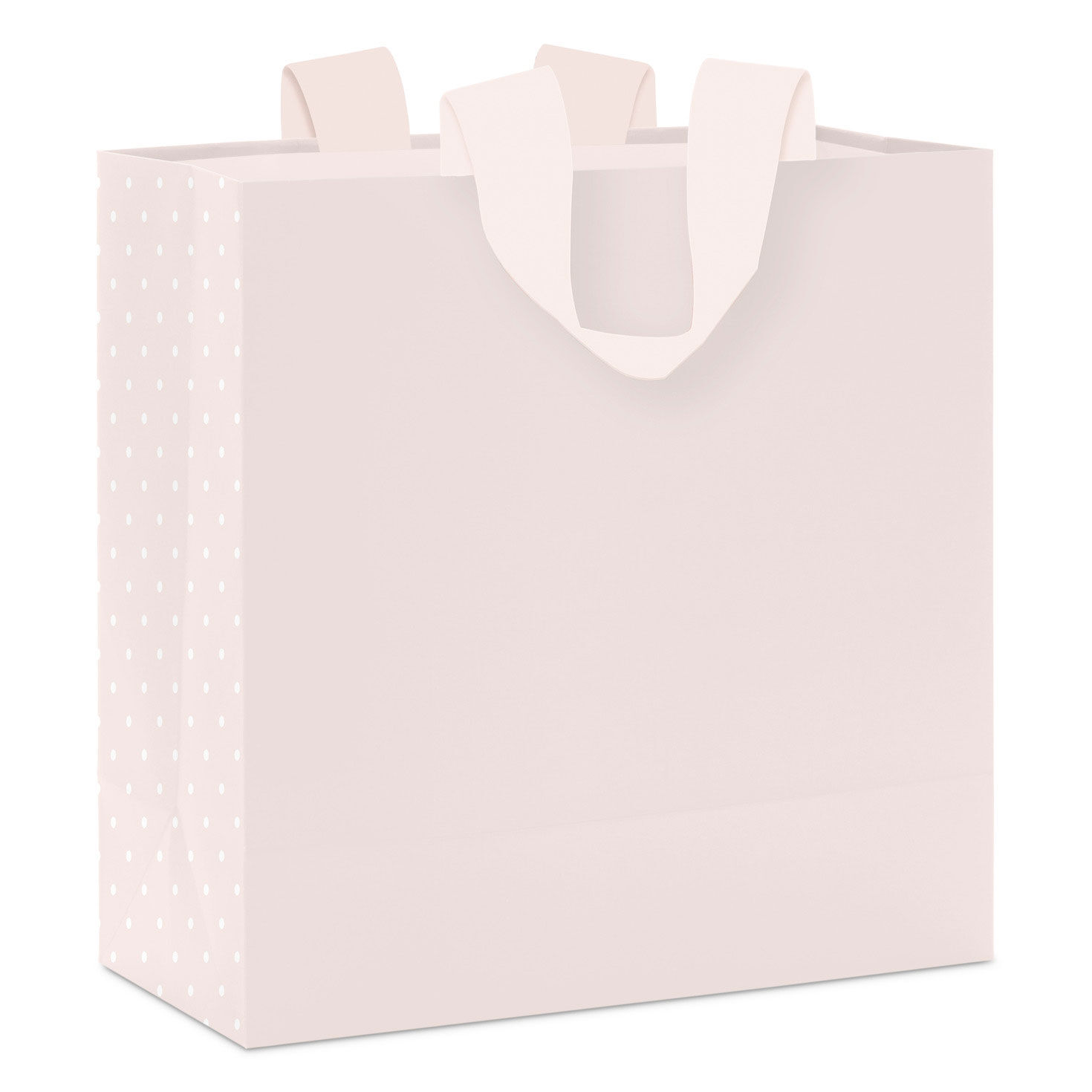 Red, Coral and Pink Floral Happy Birthday Large Bag Back image number 6