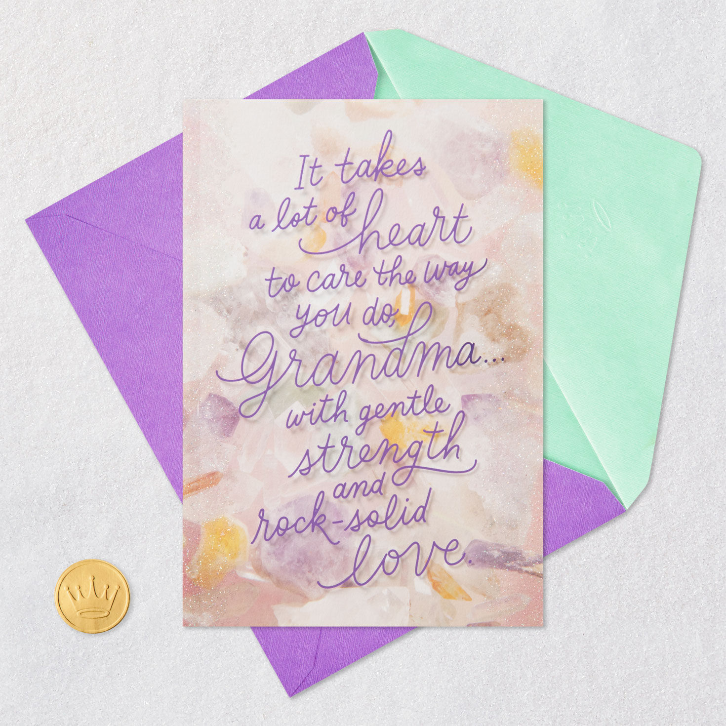 Gentle Strength and Rock-Solid Love Birthday Card for Grandma, , large image number 6