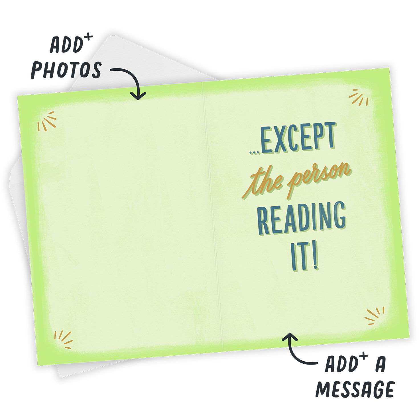 Special You! Custom Thinking of You Card, , large image number 3