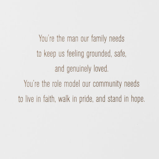 You're a Good Man Father's Day Card for Husband, 