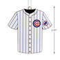 MLB Chicago Cubs™ Baseball Jersey Metal Hallmark Ornament, , large image number 3