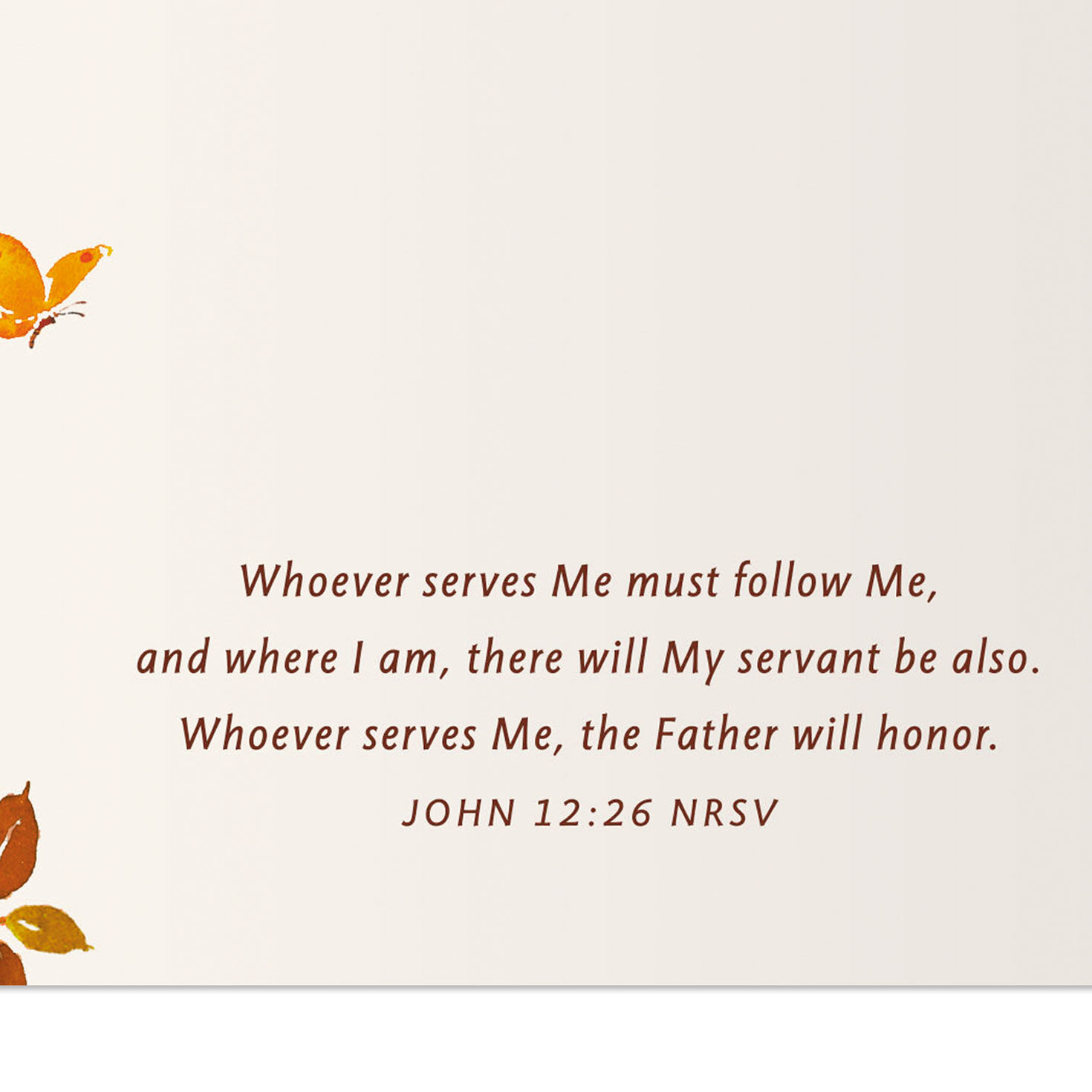 Sunset Lake Religious Clergy Appreciation Card scripture image number 3