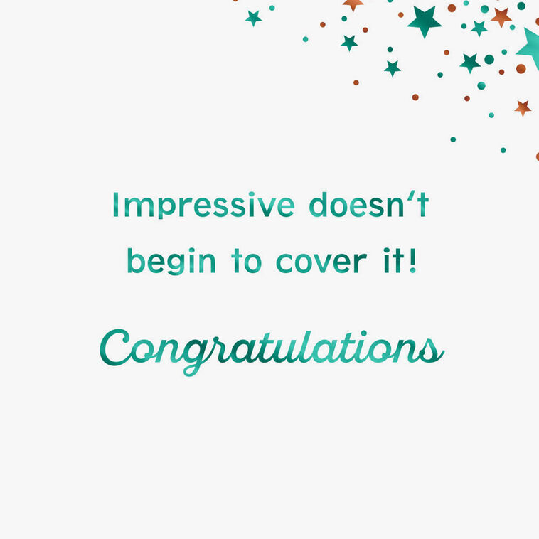 Bold Bravo Congratulations Card, , large image number 2