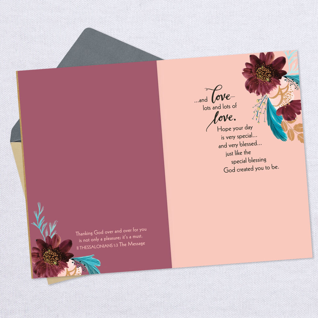 You Re A Blessing Religious Birthday Card For Mom Greeting Cards