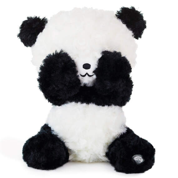 Peek-A-Boo Panda Stuffed Animal With Sound and Motion, 9"