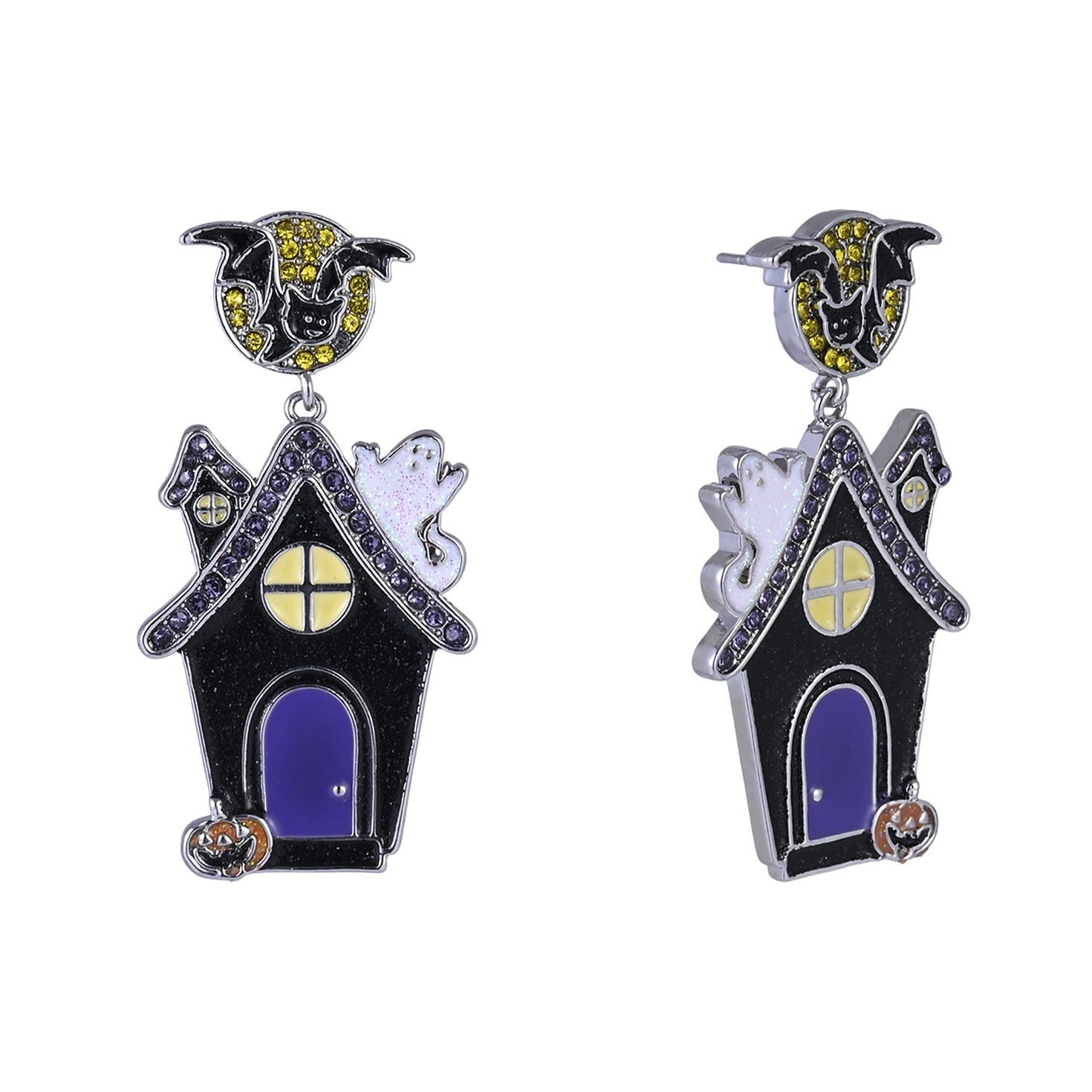Haunted House Earrings