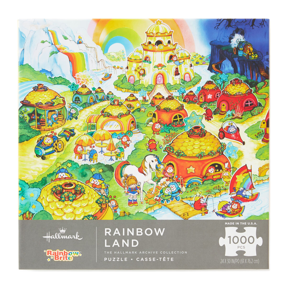 Rainbow Brite™ Rainbow Land 1,000Piece Jigsaw Puzzle Puzzles & Games Hallmark