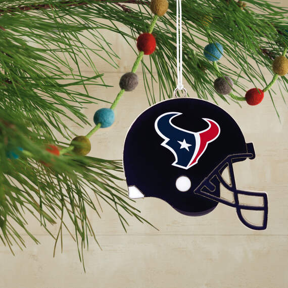 NFL Houston Texans Football Helmet Metal Hallmark Ornament, , large image number 2