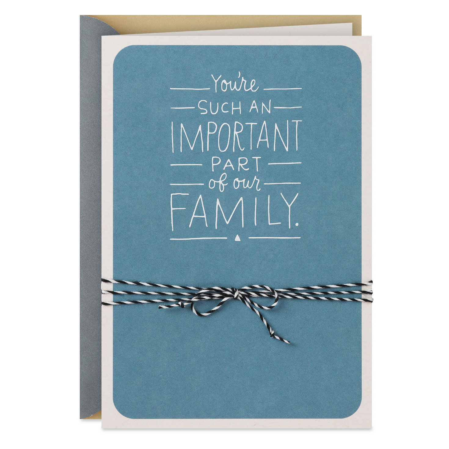 You're an Important Part of Our Family Father's Day Card