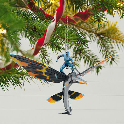 Avatar: The Way of Water Jake Sully on Skimwing Ornament, 