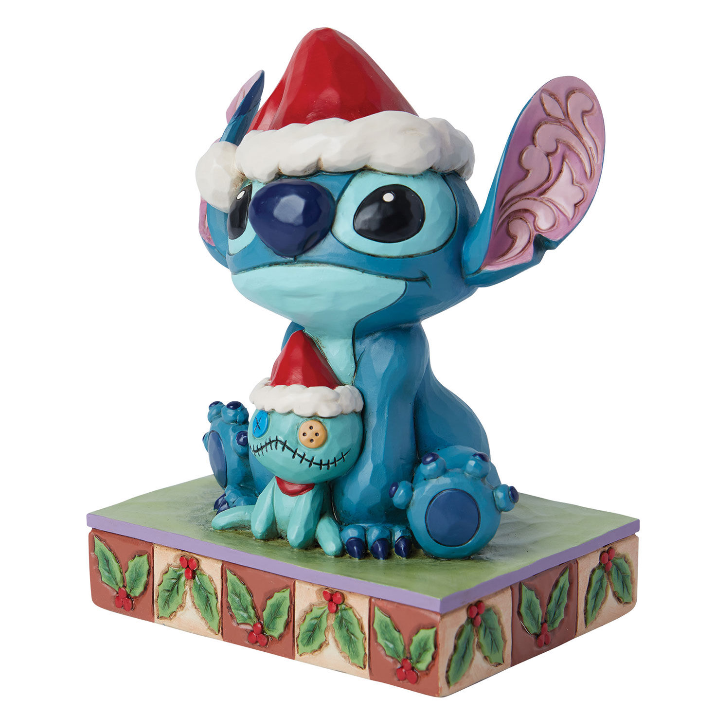 Jim Shore Disney Santa Stitch With Scrump, 5.5", , large image number 3