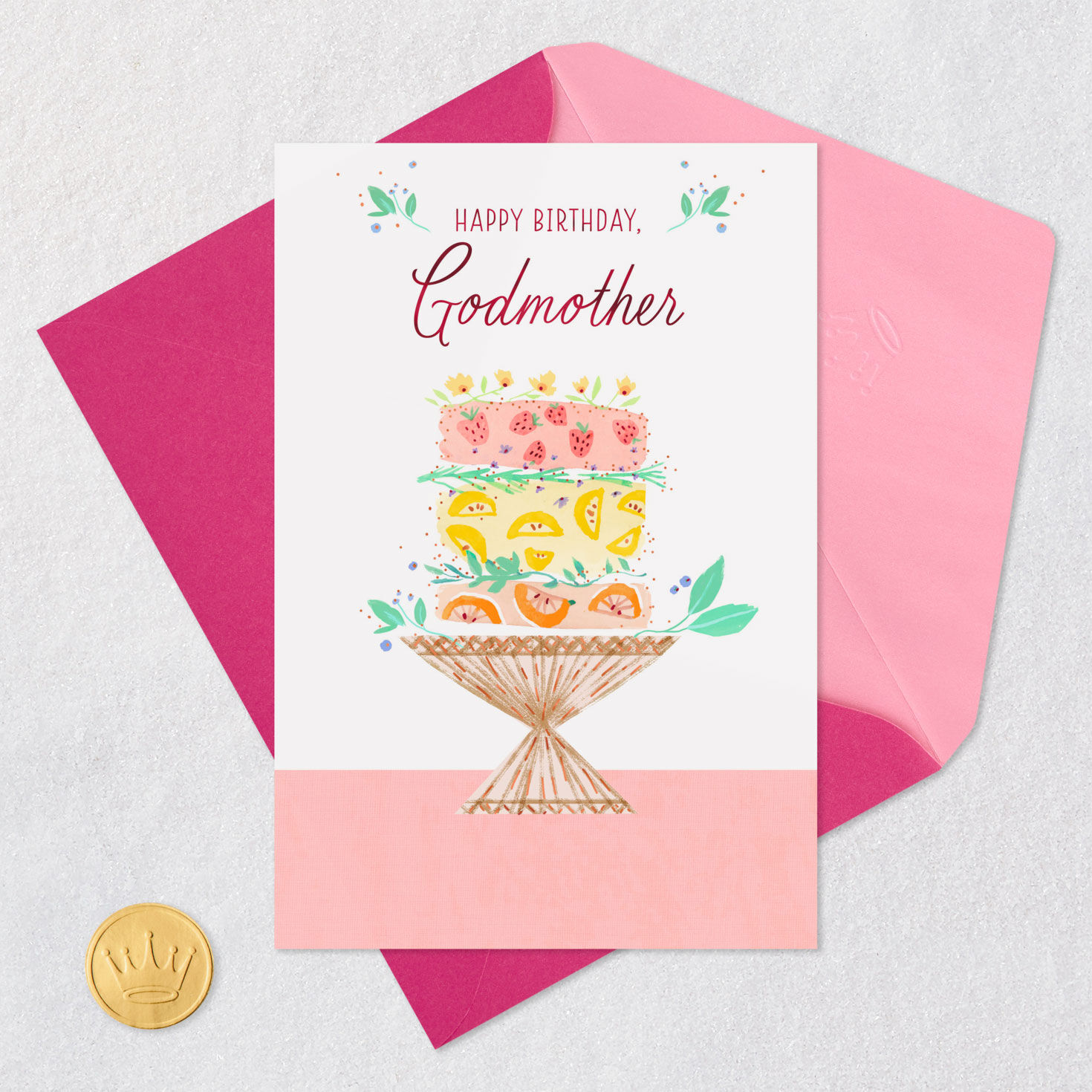 So Grateful for Your Love Birthday Card for Godmother, , large image number 6