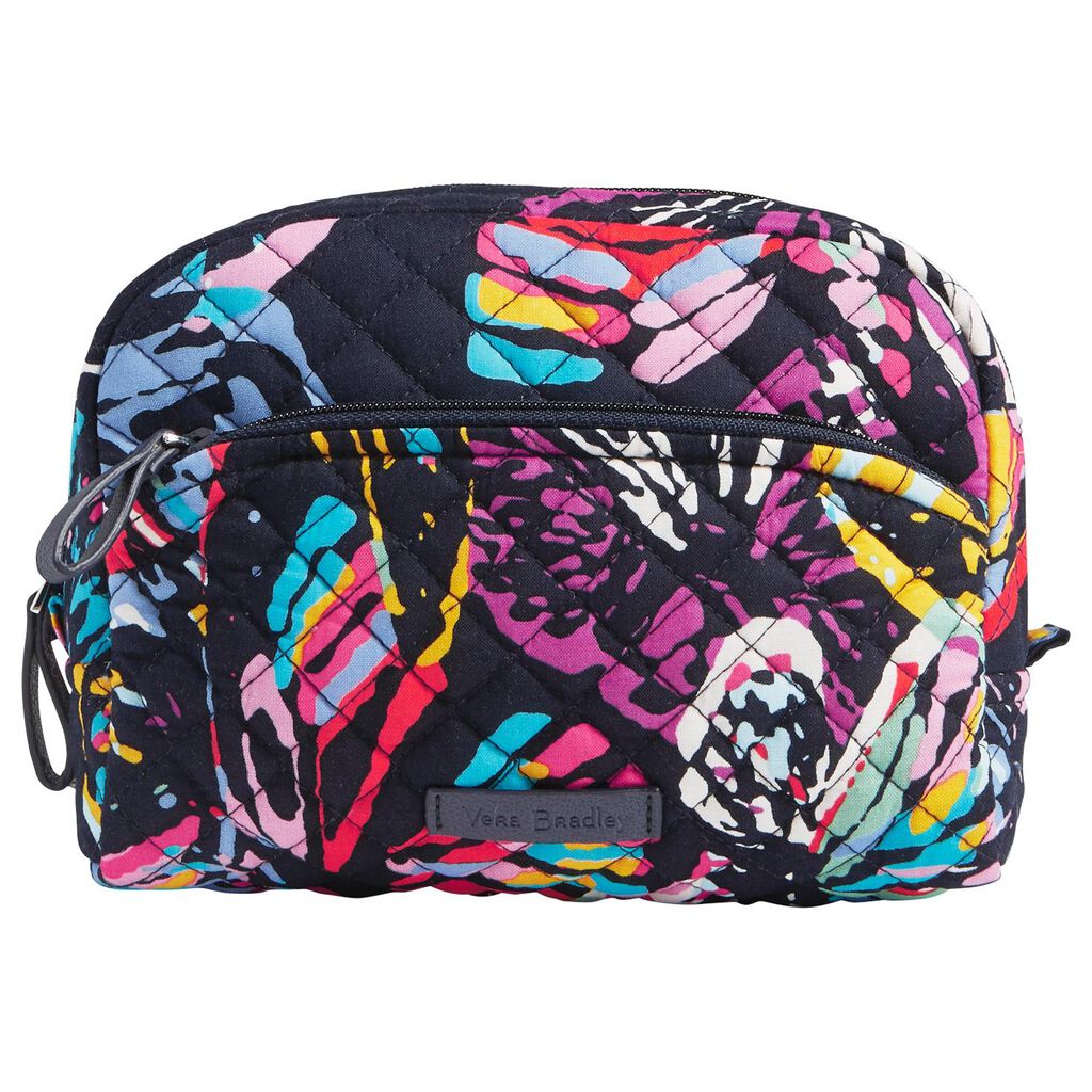 Vera Bradley Iconic Medium Cosmetic Bag In Erfly Flutter Vera Bradley Iconic Medium Cosmetic Bag In Erfly Flutter