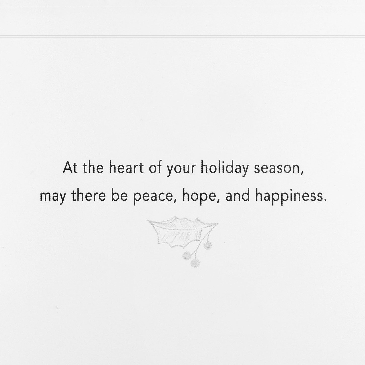 Red and Gold Floral Holiday Card Pack Sentiment image number 4