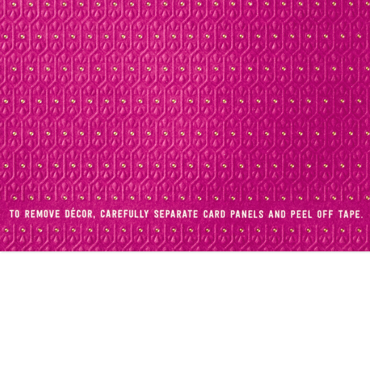 Black and Pink Felt Banner Birthday Card fir Her Instructions for attachment image number 3