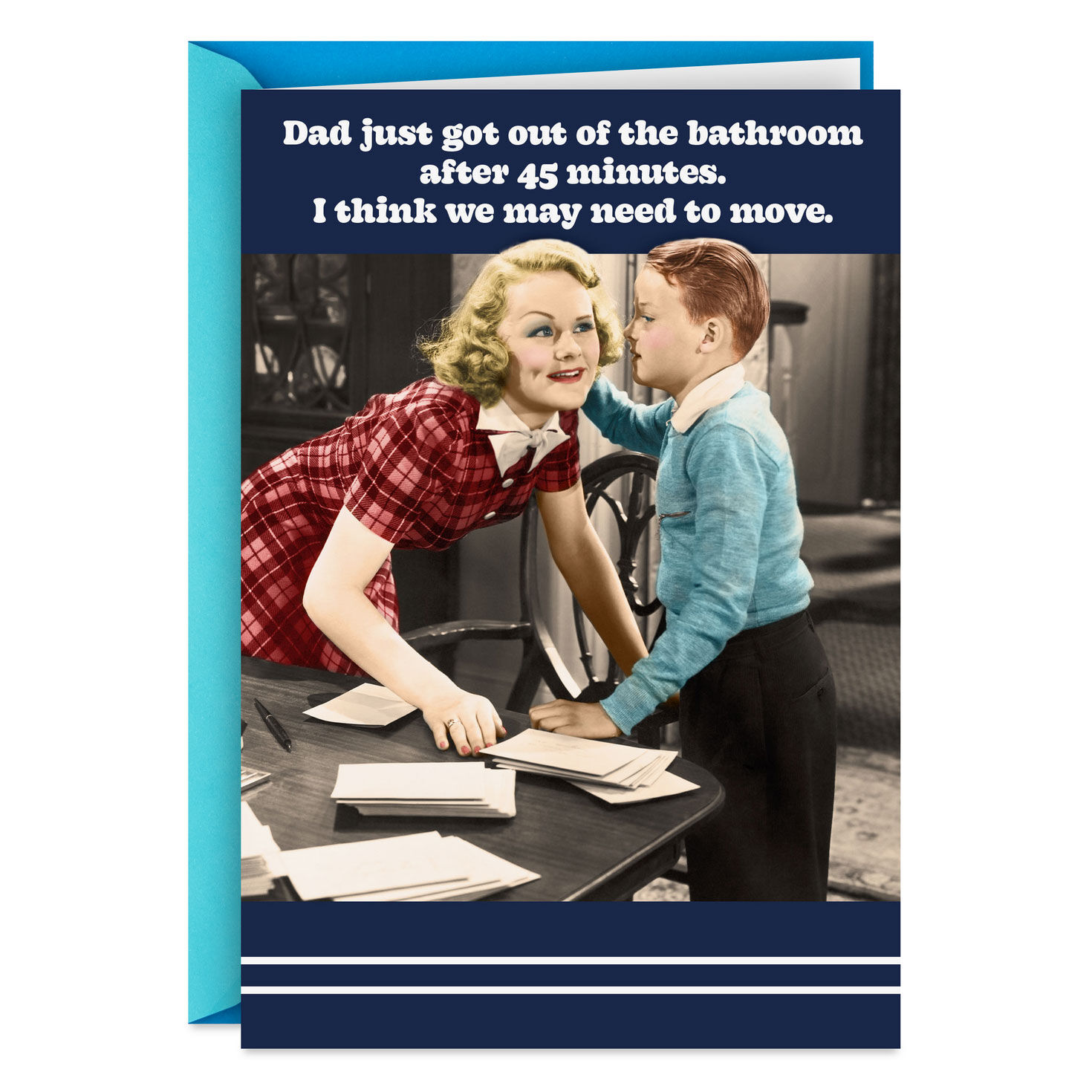 Hope Your Day Doesn't Stink Funny Father's Day Card