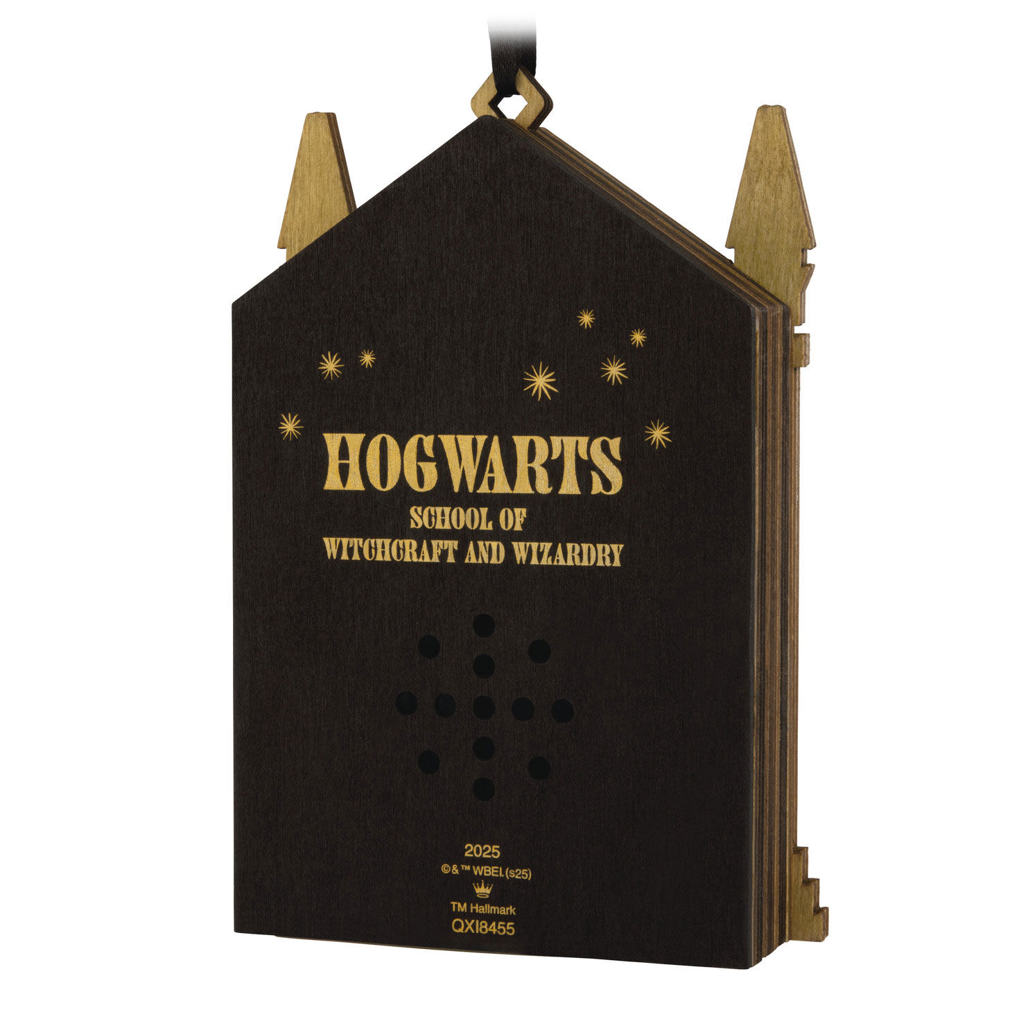 Harry Potter Hogwarts Keepsake Ornament back image number 6