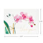 Pink Orchids Boxed Blank Thank-You Notes, Pack of 20, , large image number 4