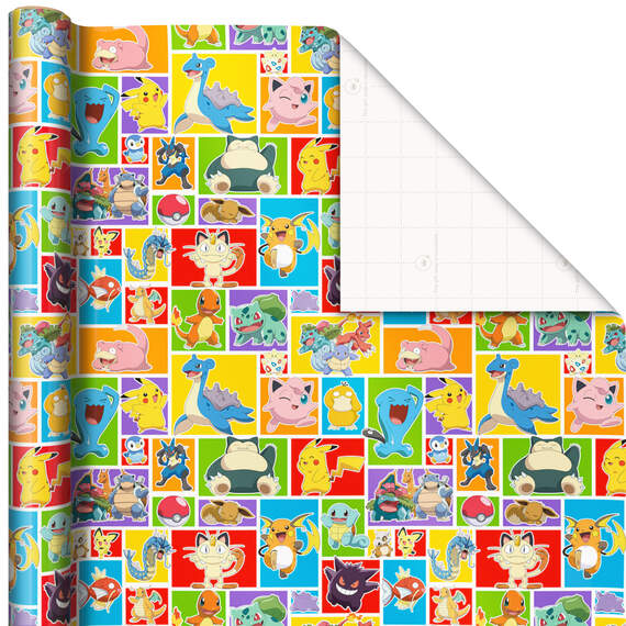Assorted Pokémon Wrapping Paper 3-Pack, 60 sq. ft., , large image number 5