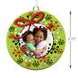 Whimsical Holiday Wreath Ceramic Personalized Photo Ornament, , large image number 5
