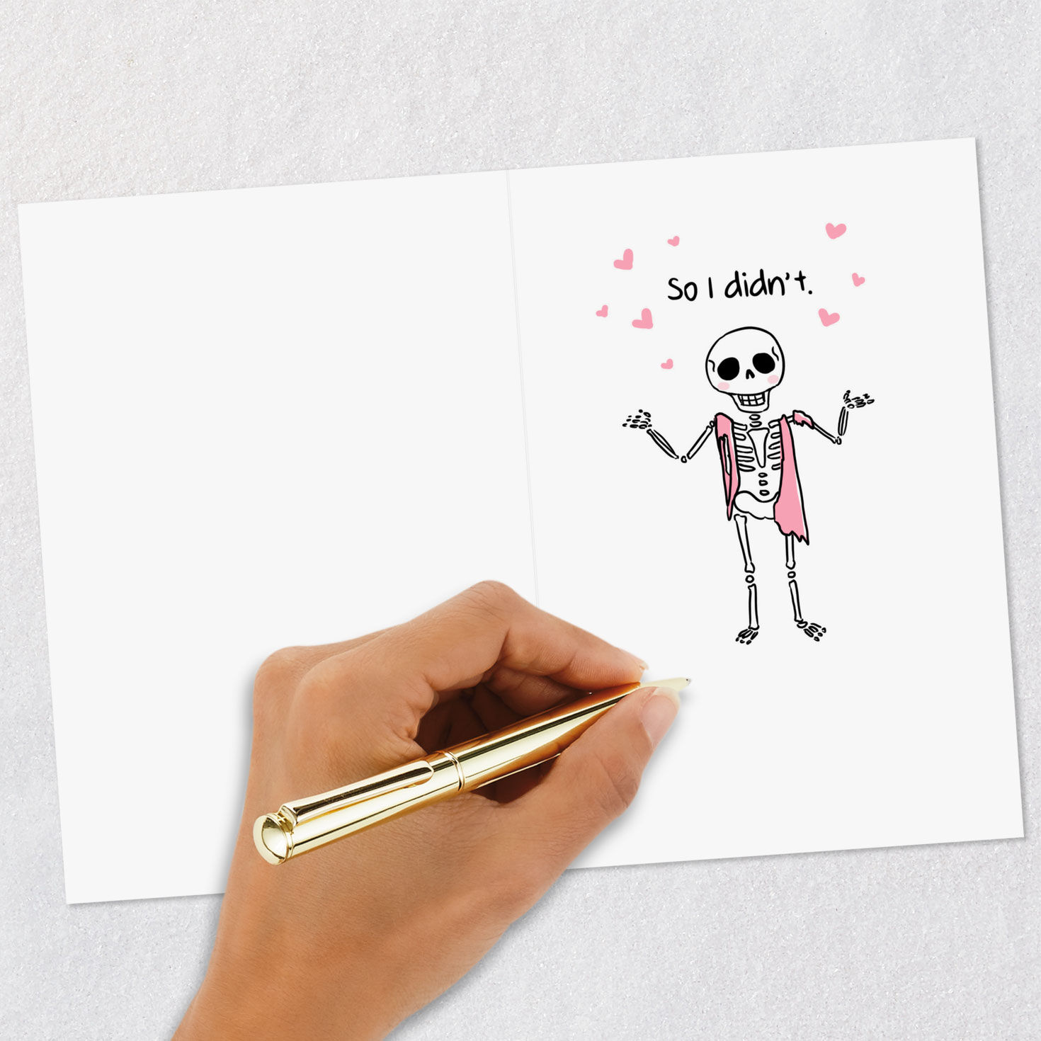 Woman Shopping a Long Time Funny Birthday Card for Her  image number 6