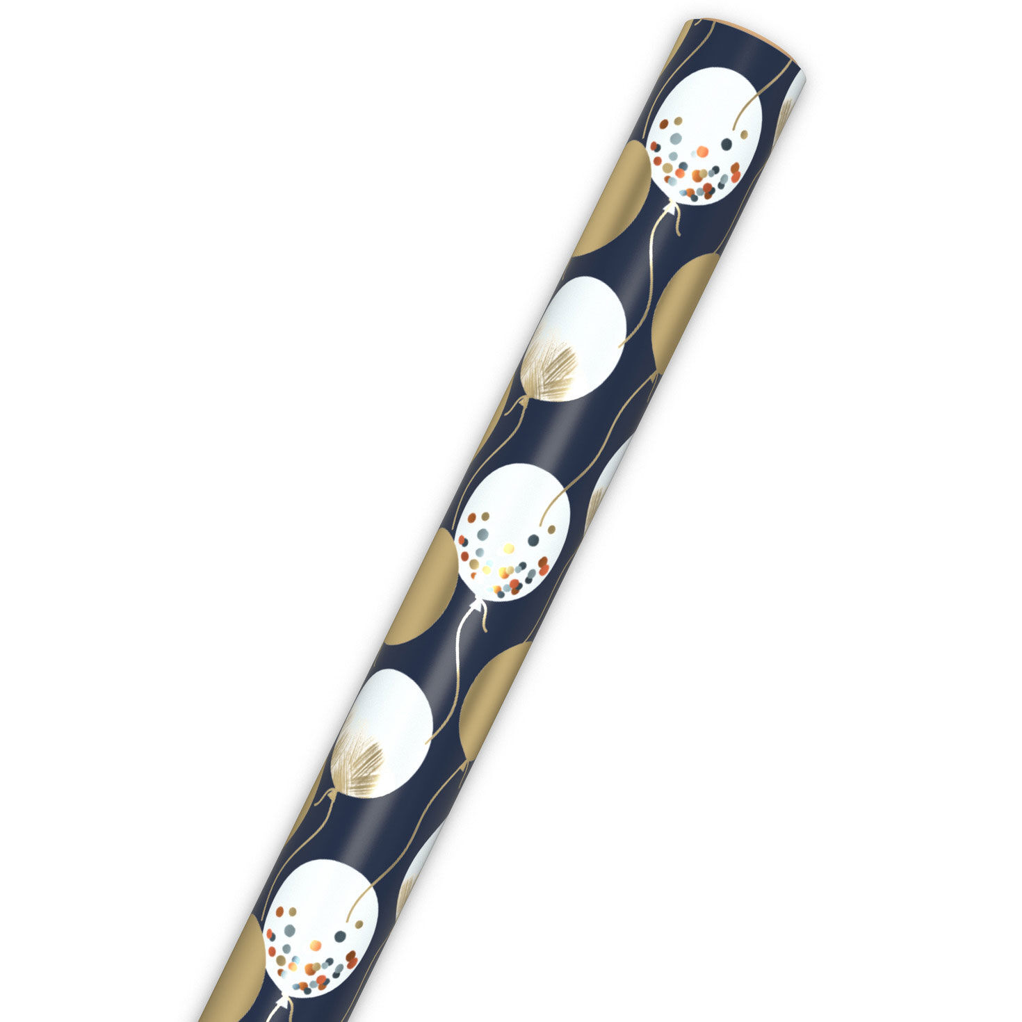 Patterned Balloons on Blue Wrapping Paper, 17.5 sq. ft., , large image number 6