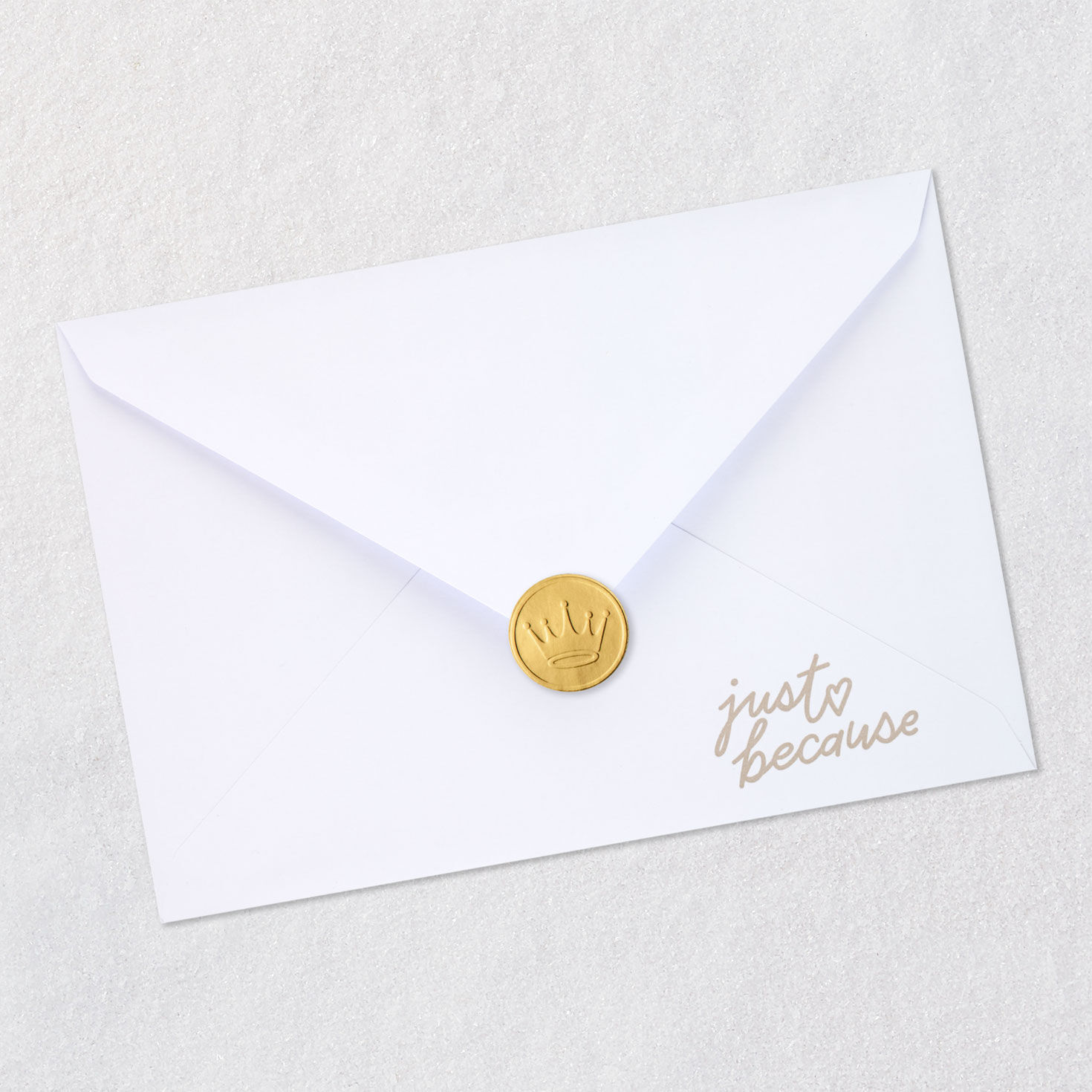 Colorful Watercolor Waves Blank Appreciation Card Envelope Back with Seal image number 6